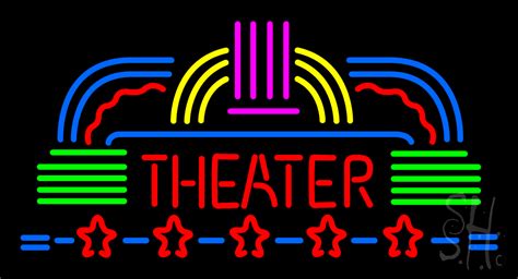 Theater Neon Sign Theater Neon Signs Every Thing Neon