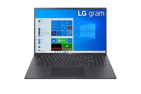 Lg Gram 16” Ultra Lightweight And Slim Laptop With Intel® Evo 11th Gen