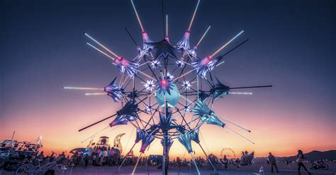 D Incroyables Photos Du Burning Man 2018