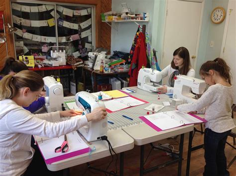 Sewing Class Fashion Line Learn To Sew Life Skills Art School