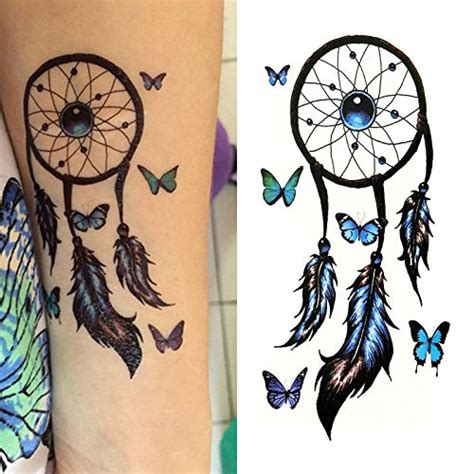 Butterfly Unique Butterfly Dream Catcher Tattoo