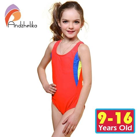 Andzhelika One Piece Swimsuit 2017 Swimsuit For Girl Swimwear Children