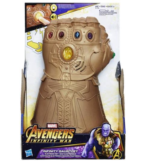 Avengers Infinity War Thanos Gauntlet And Thors Stormbreaker Toys