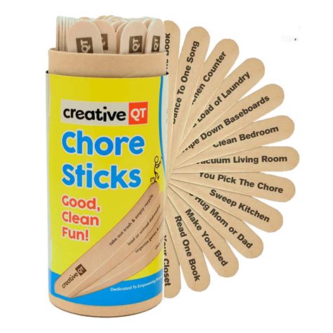 Buy Creative QT Chore Sticks for Kids - Make Chores a Game