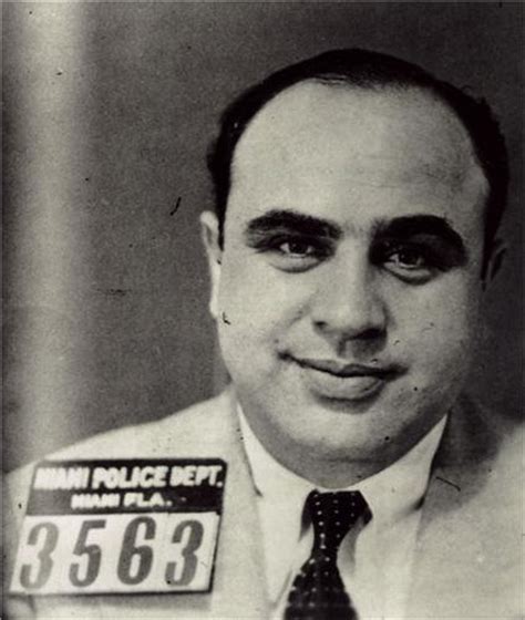 Al Capone Mug Shot Portrait Glossy Poster Picture Photo Gangs Chicago