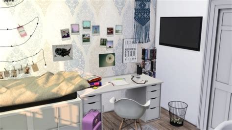 Dorm Room At Modelsims4 Sims 4 Updates