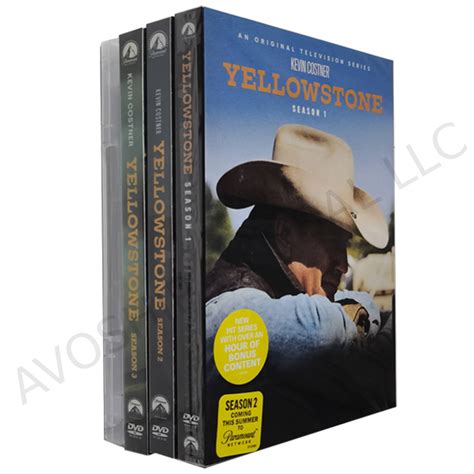 Yellowstone Complete Series Season 1 4 Dvd