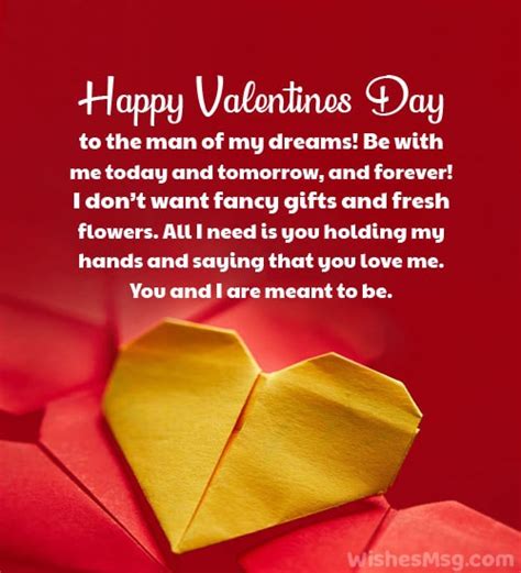 Happy Valentines Day Paragraphs For Him Wishesmsg