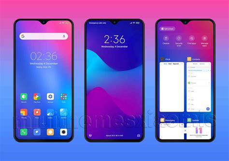 Colorful Miui Theme Minimal Theme With Cool Designed For Miui 12