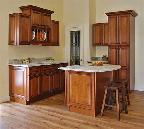 Is it time for to update your old kitchen? Sedona Chestnut Kitchen Cabinets - Builders Surplus