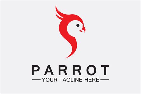 Parrot Logo Design Vector Template Graphic By Kosunar185 · Creative Fabrica