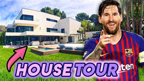 An ingenious player, number 10 is curren. Leo Messi | House Tour | Mansion En Barcelona Y Más - YouTube