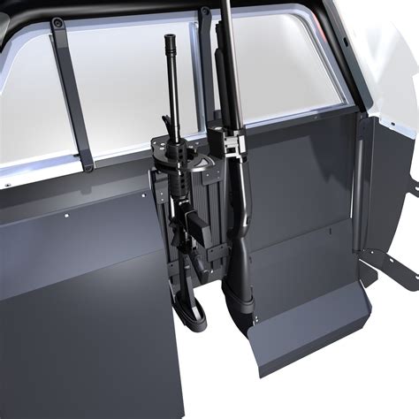 Gun Rack For Police Vehicles By Setina Partition Mount Or Free
