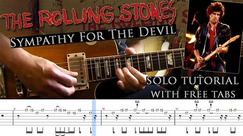 The Rolling Stones Sympathy For The Devil Guitar Solo Lesson With