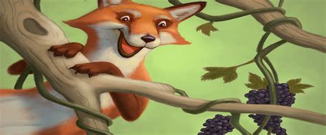 The Fox And The Grapes Moral Stories