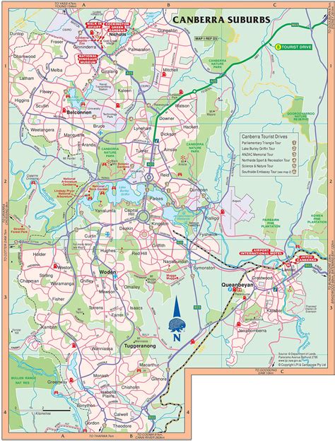 Large Canberra Maps For Free Download And Print High Resolution And