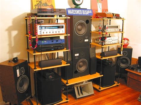 See more ideas about audio rack, diy speakers, speaker design. Custom DIY Audio Video Stereo Rack