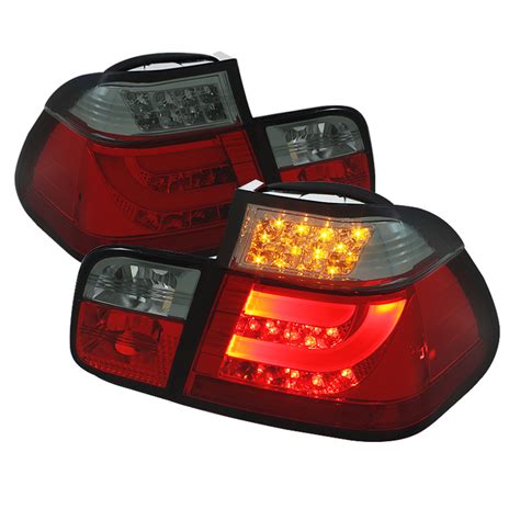 Spyder Bmw E46 3 Series 99 01 4dr Light Bar Style Led Tail Lights