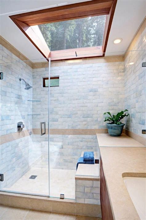 Skylight Bathroom Modenhomedecorinteriordesign Bathroom