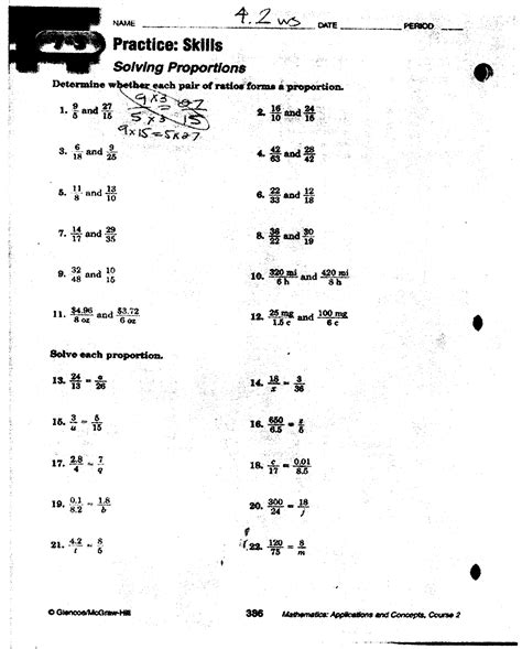 I found this document one sample proportion ztest example but i don't understand how value is the proportion to test against, i.e. 34 Solving Proportions Worksheet Answer Key - Free ...