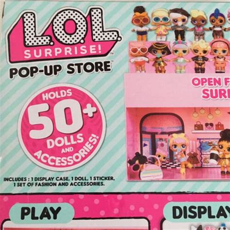 Lol Surprise Pop Up Store Instagold Exclusive Doll 3 In 1 Play Set