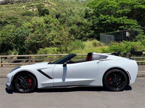 2014 19 Corvette C7 Zr1 Ztk Conversion Rear Spoiler High Wing Extreme