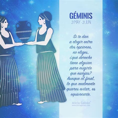 Horóscopo Mensual Géminis Alicia Galván Géminis Signo géminis