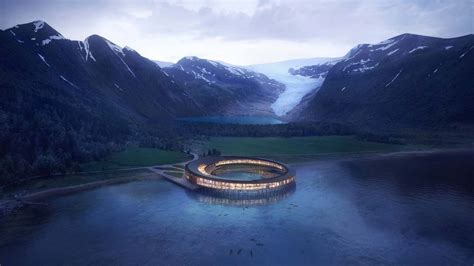 The Svart Hotel In Norway Offers 360 Degree Views Of The Northern