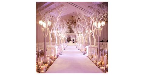 Make Your Wedding Feel Like A Winter Wonderland With White Painted