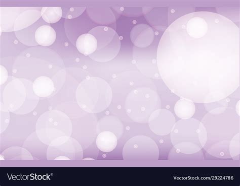 Background Template With Bubbles On Purple Vector Image