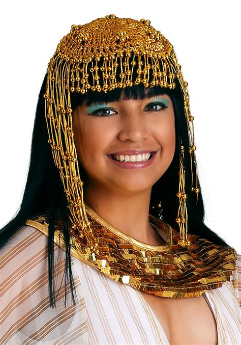 Into a troubled royal dynasty. Cleopatra Beaded Headpiece Accessory