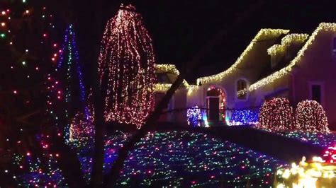 Amazing Christmas Lights At 1601 Collingwood Road Alexandria Va