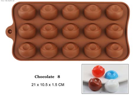 nuevo molde de silicona para chocolate 29 formas herramientas para hornear chocolate molde de