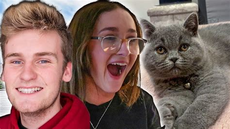 Surprising Girlfriend With Kitten Youtube