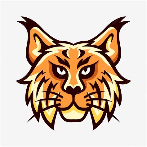 Premium Vector Lynx Head Mascot Sport Logo