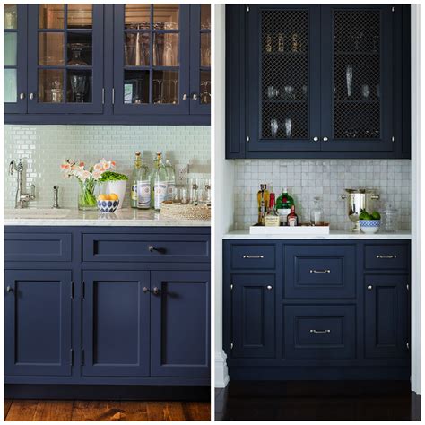 Some people are putting in full blue kitchens. 4 Ways to Use Navy Blue in Your Kitchen