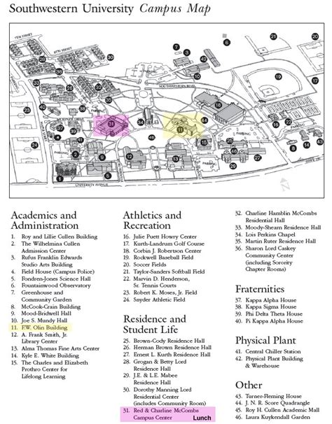 32 Georgetown University Campus Map Maps Database Source