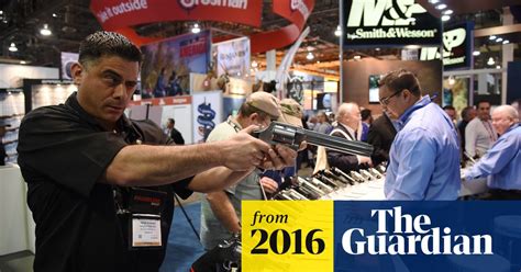 sex guns and ammo inside the world s largest gun industry trade fair us gun control the