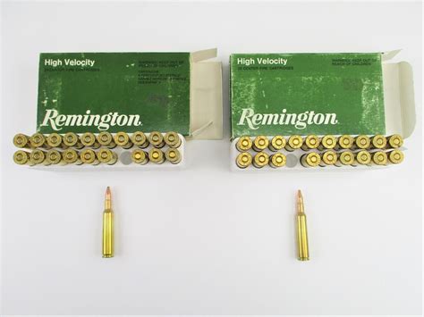 Remington 6mm Rem Ammo Switzers Auction And Appraisal Service