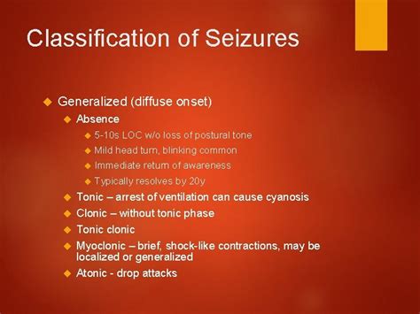 Epilepsy And Seizures What Are Seizures Definition Of