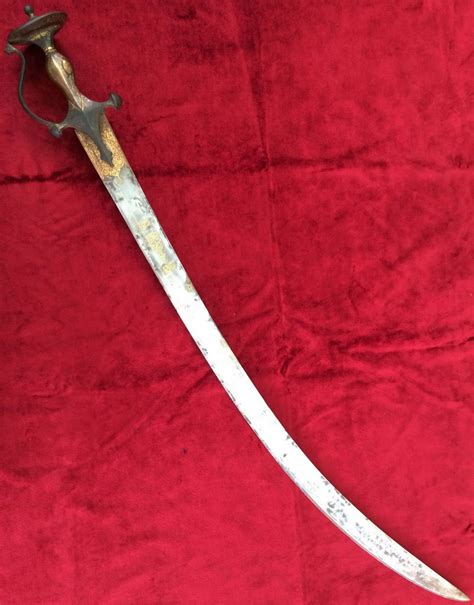X X X Sold X X X A Very Good 18th 19th Century Indian Sword Tulwar