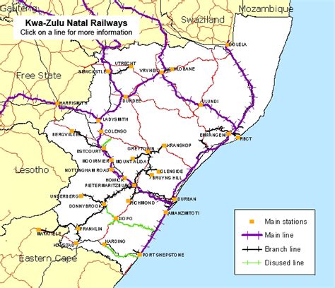 Kzn Map South Africa United States Map
