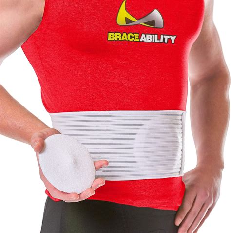 Braceability Hernia Belt For Men Women Stomach Truss Binder With