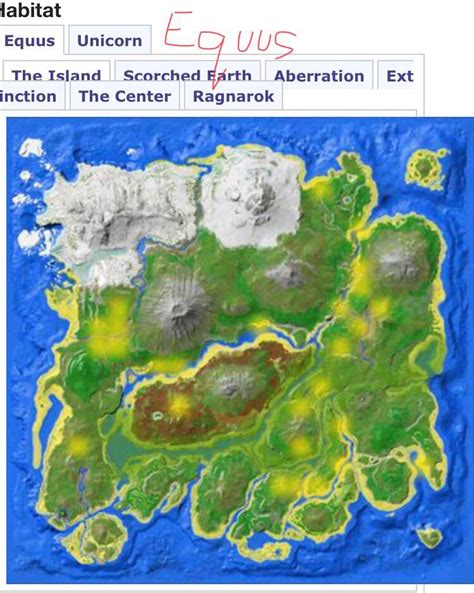 The Island Spawn Map