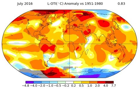Scorching July Is Worlds Hottest Month On Record Climate Central