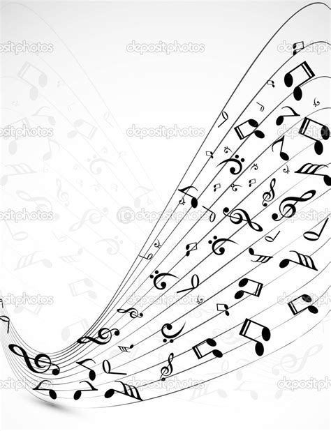 12 Abstract Music Note Design Images Abstract Music Notes Abstract