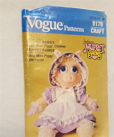 Kits And How To Craft Supplies And Tools Vogue 9398 Jim Hensons Muppet