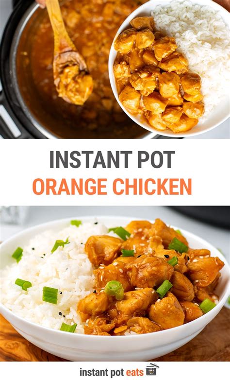 Instant Pot Orange Chicken Step By Step