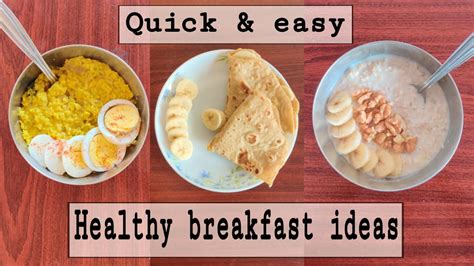 Best Quick And Healthy Breakfast Easy Recipes To Make At Home