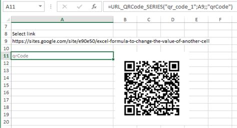 Qr Code In Excel 2016 - Generate QR code with google chart API using UDF in Excel - E90E50fx
